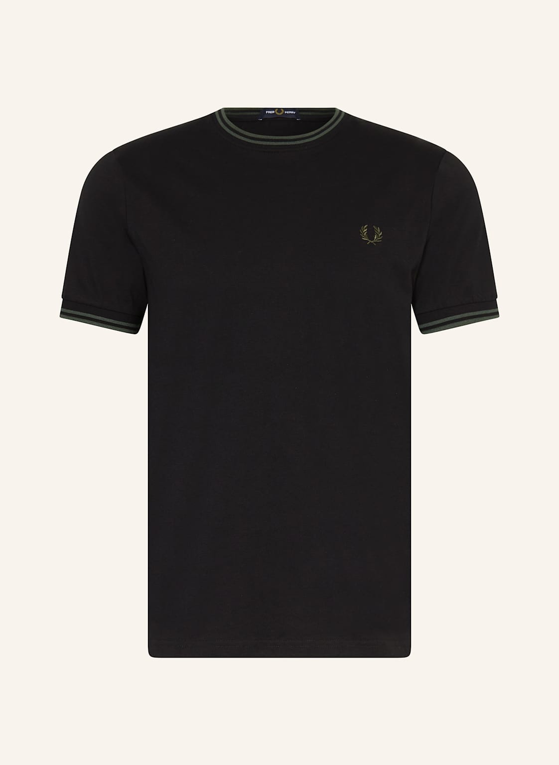 Fred Perry T-Shirt schwarz von Fred Perry