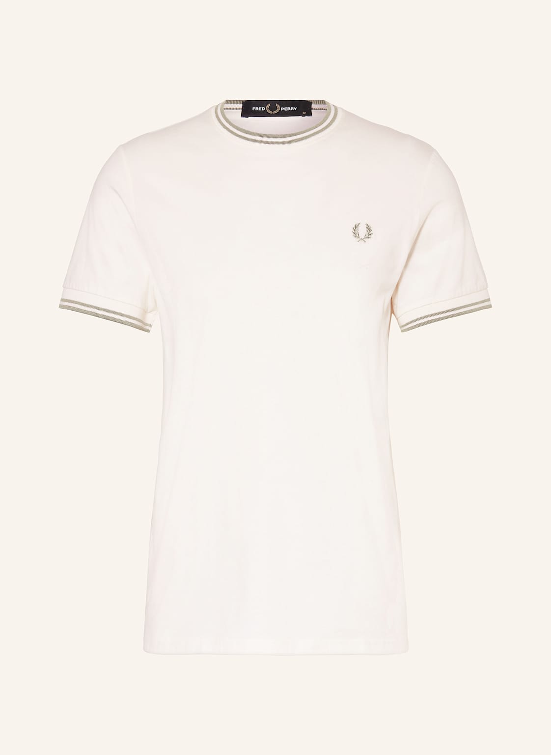 Fred Perry T-Shirt weiss Fred Perry T-Shirt weiss von Fred Perry