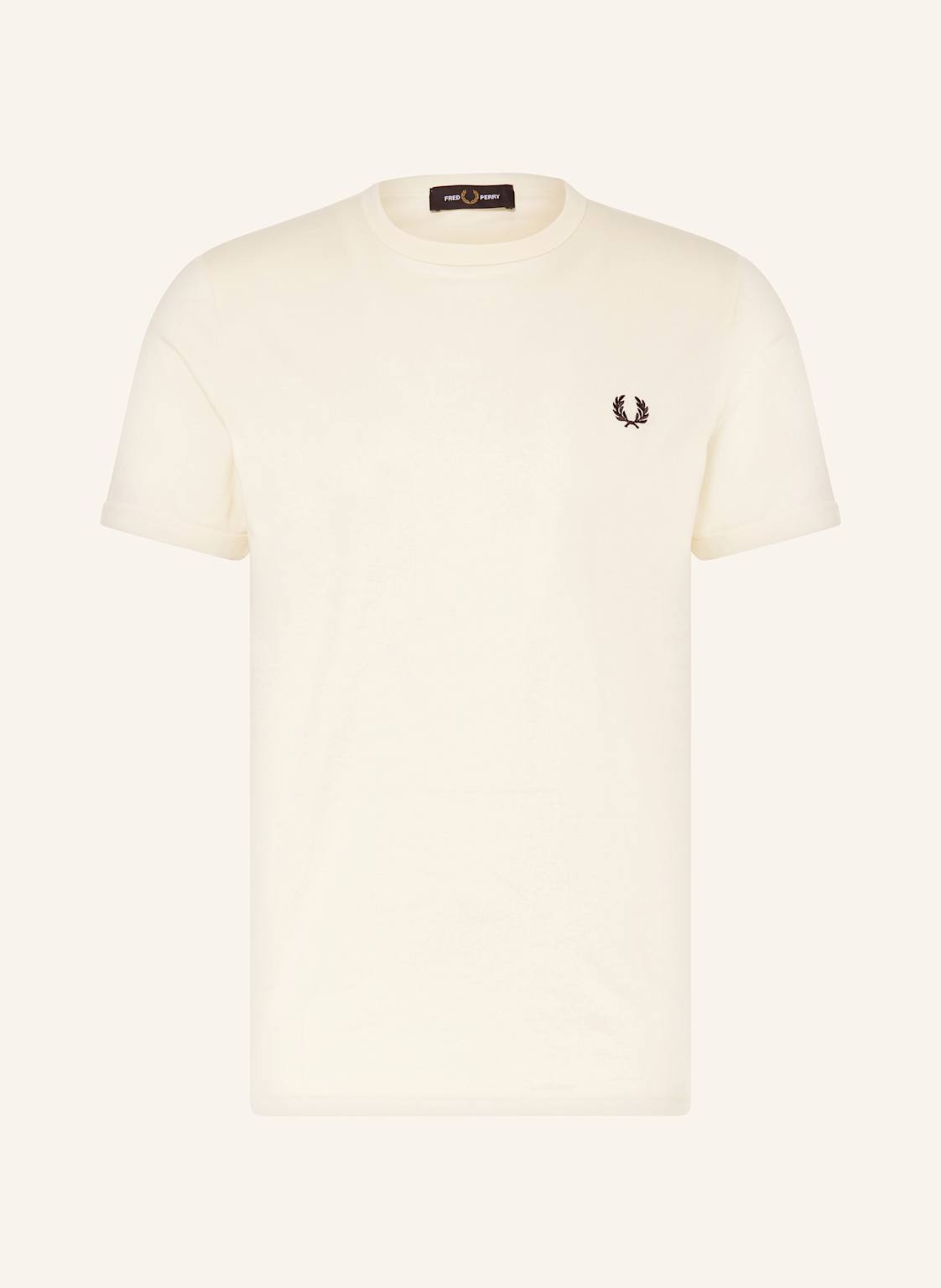 Fred Perry T-Shirt weiss von Fred Perry