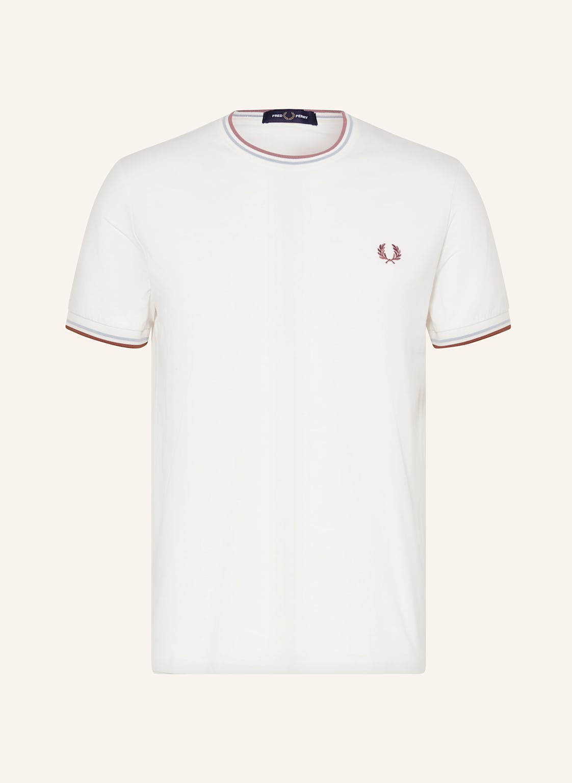 Fred Perry T-Shirt weiss von Fred Perry