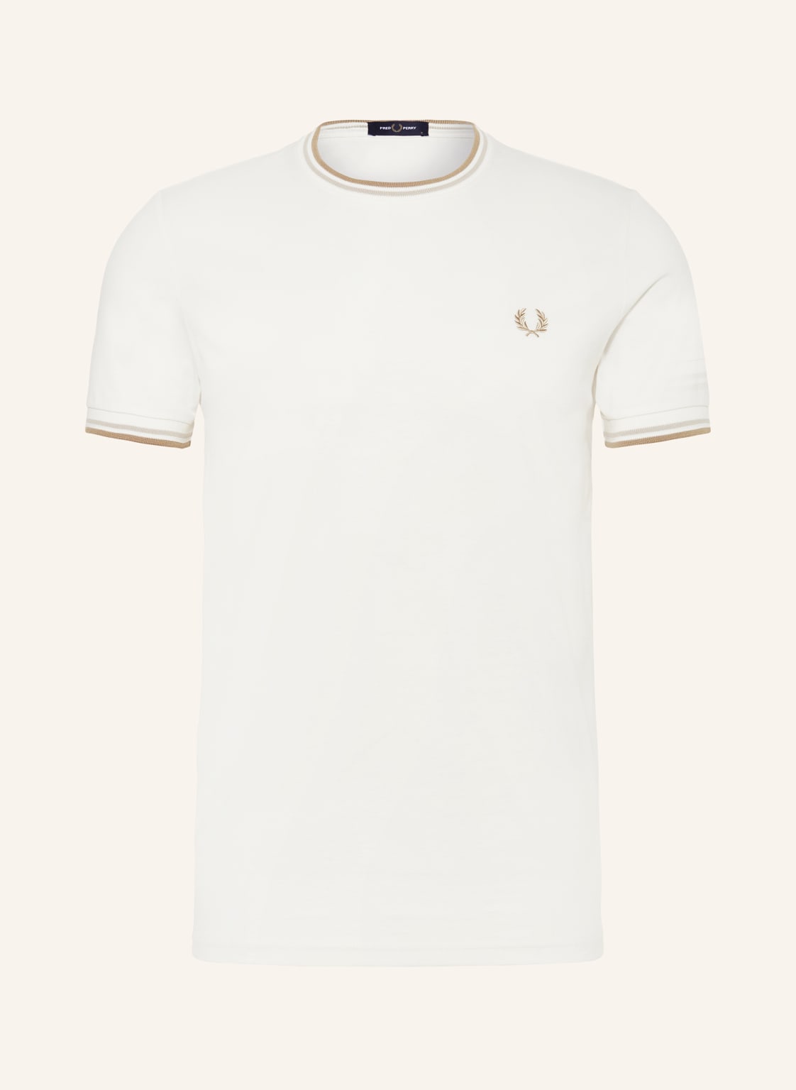 Fred Perry T-Shirt weiss von Fred Perry