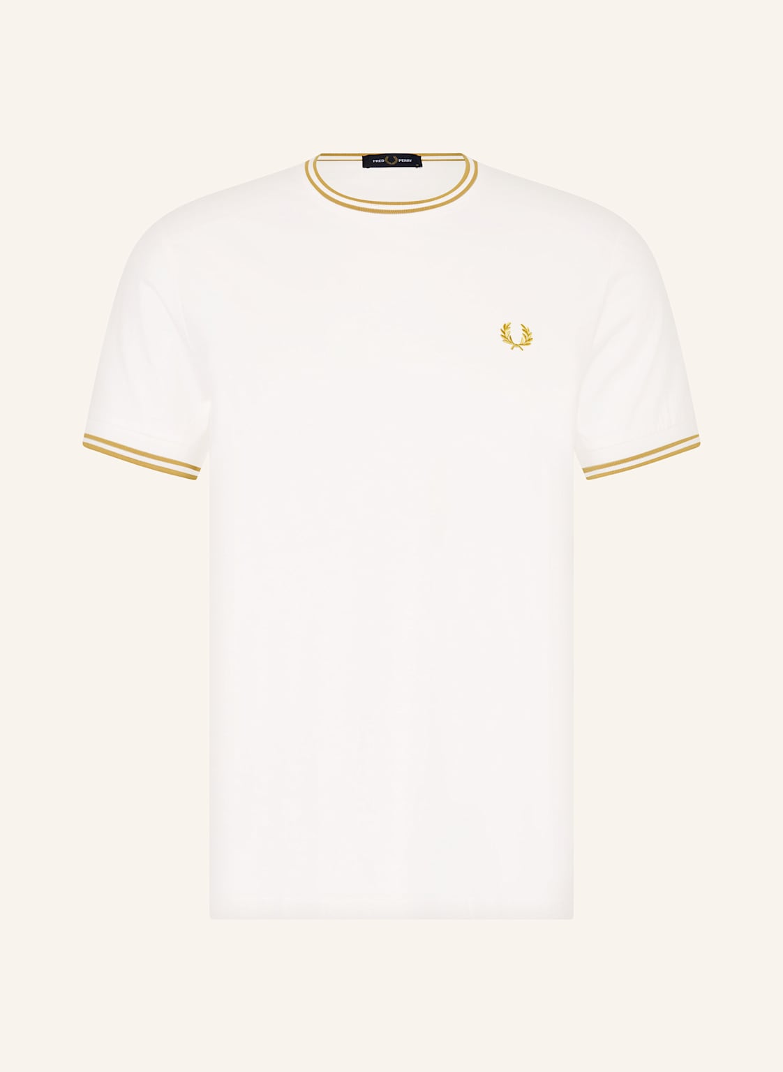 Fred Perry T-Shirt weiss Fred Perry T-Shirt weiss von Fred Perry