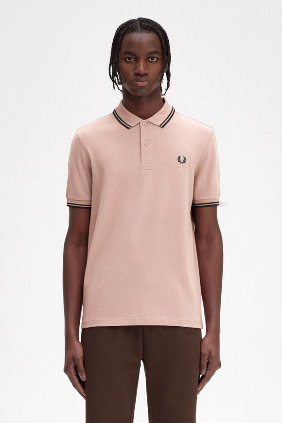 Fred Perry Twin Tipped Poloshirt | Dusty Rose | Herren | S Fred Perry Twin Tipped Poloshirt | Dusty Rose | Herren | S von Fred Perry