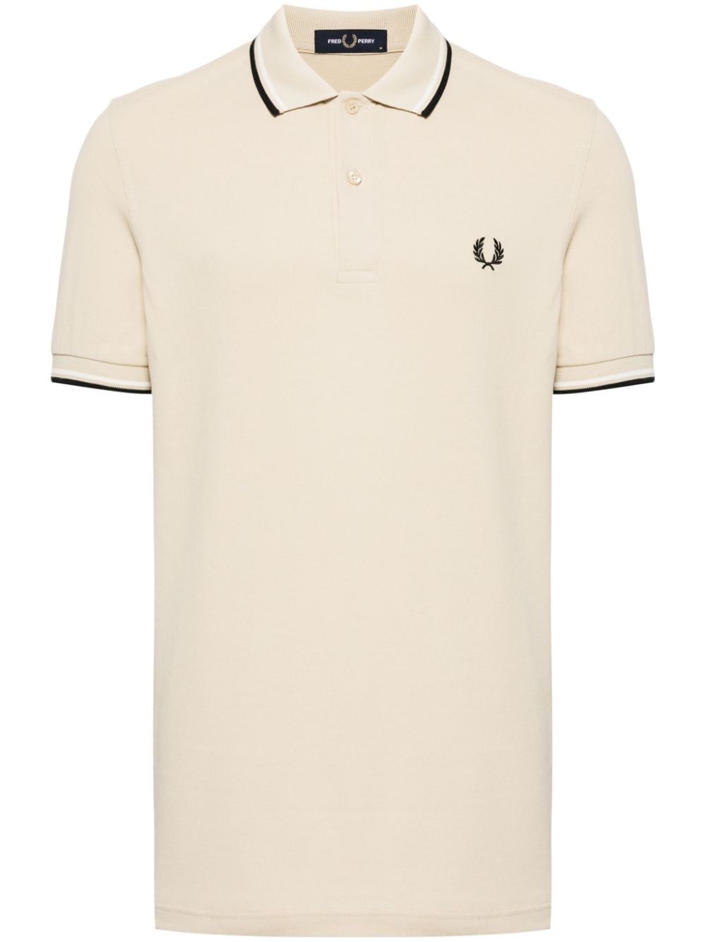 Fred Perry Twin Tipped polo shirt - Black von Fred Perry