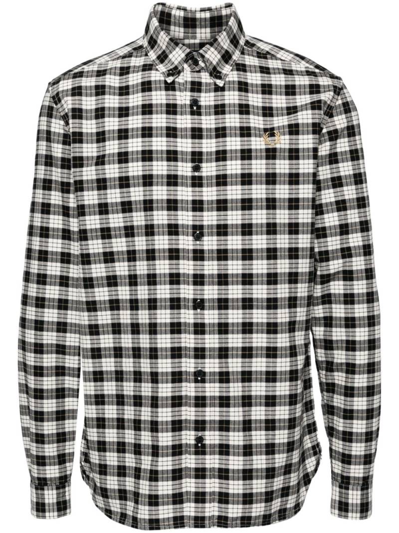 Fred Perry cotton shirt - Black von Fred Perry