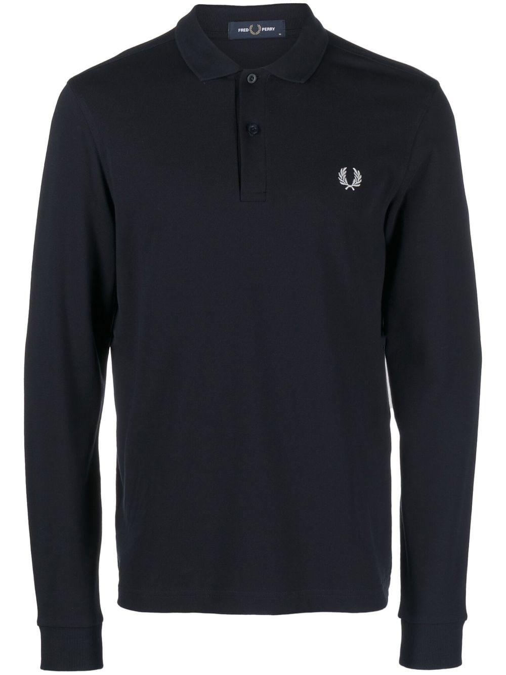 Fred Perry crest-motif polo shirt - Blue von Fred Perry
