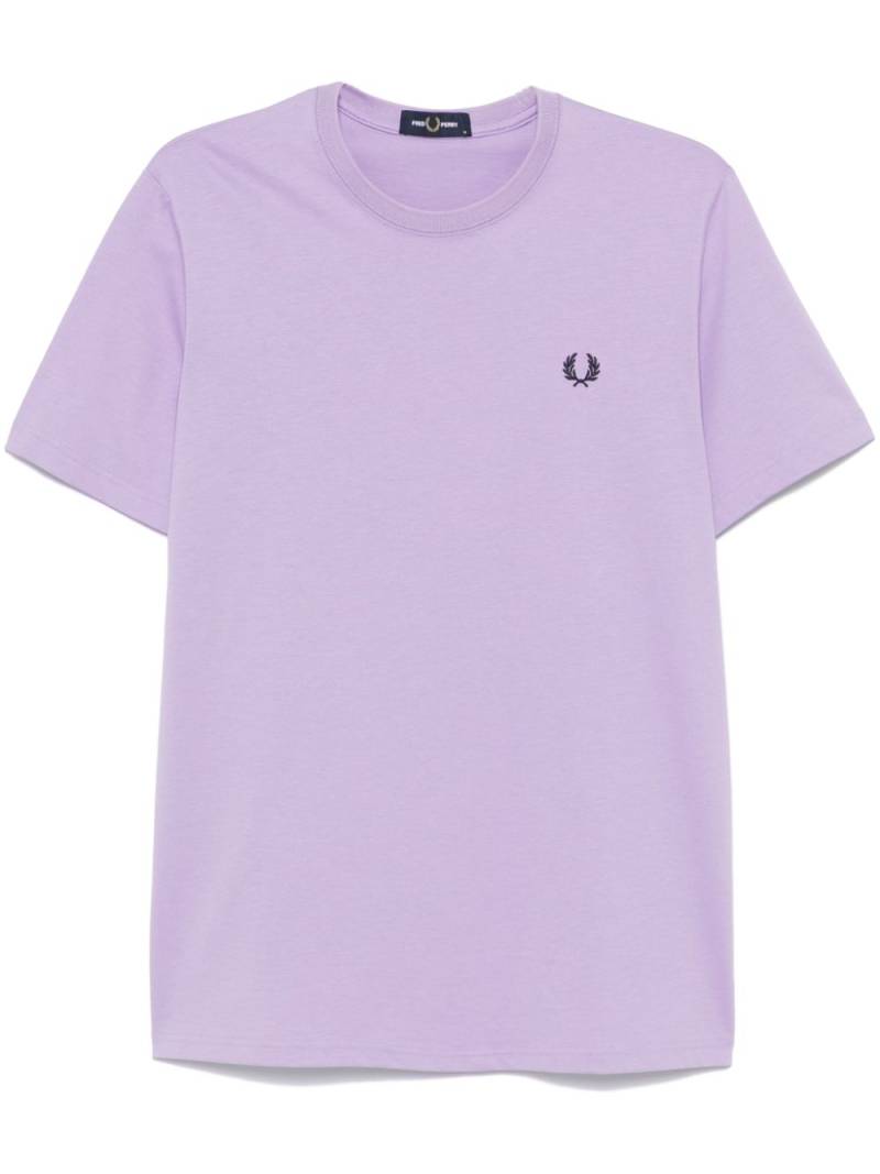 Fred Perry crew-neck T-shirt - Purple von Fred Perry