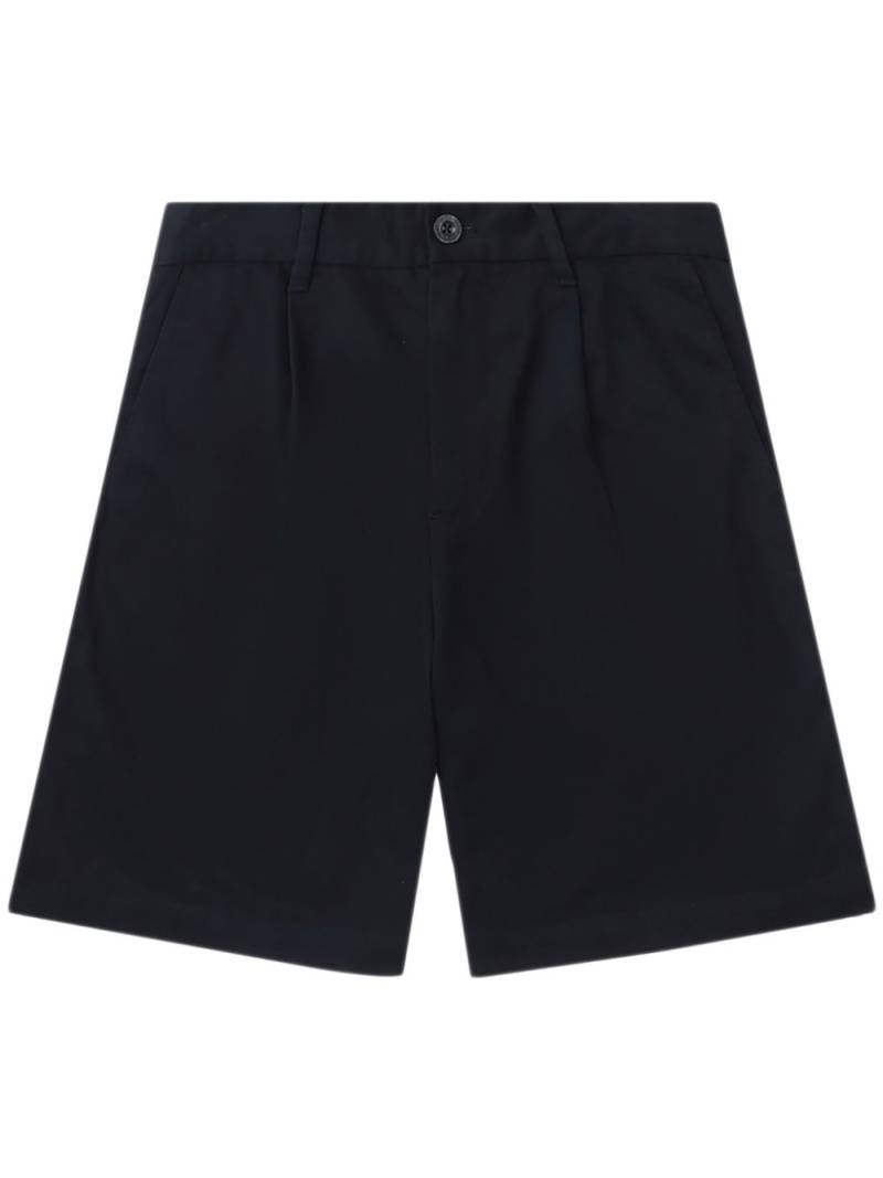 Fred Perry logo-embroidered chino shorts - Blue von Fred Perry