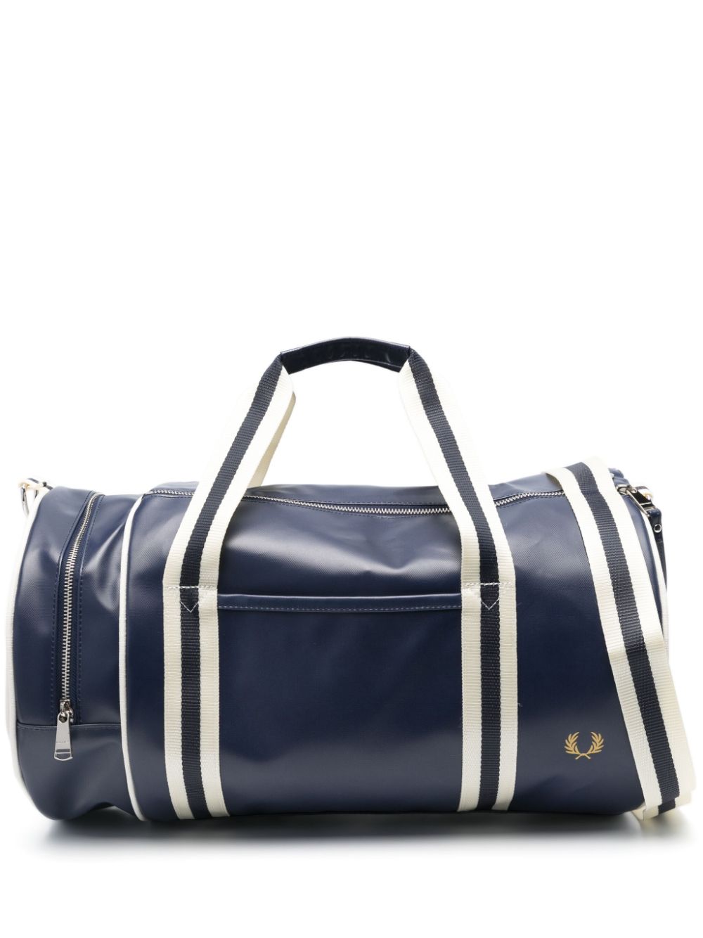 Fred Perry logo-print holdall bag - Blue von Fred Perry