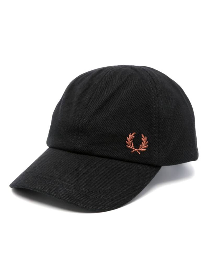 Fred Perry piqué-weave cap - Black von Fred Perry