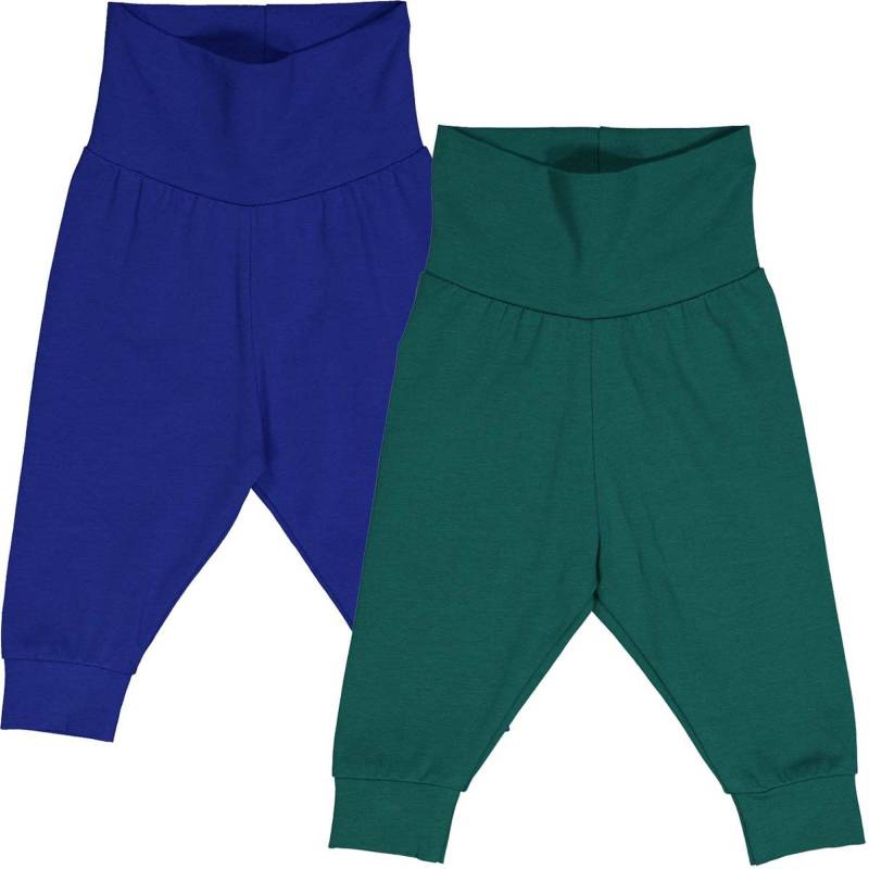 Babyhose 2er-pack Unisex Multicolor 56 von Fred`s World by Green Cotton