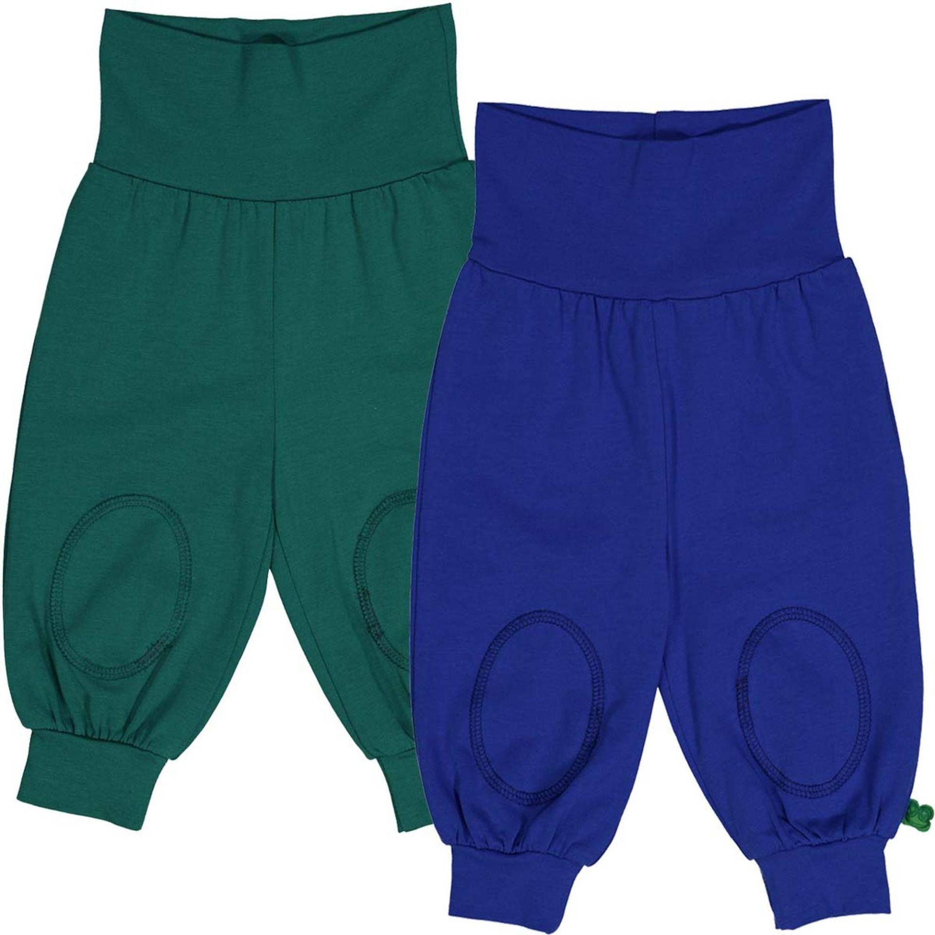 Babyhose 2er-pack Unisex Multicolor 62 von Fred`s World by Green Cotton