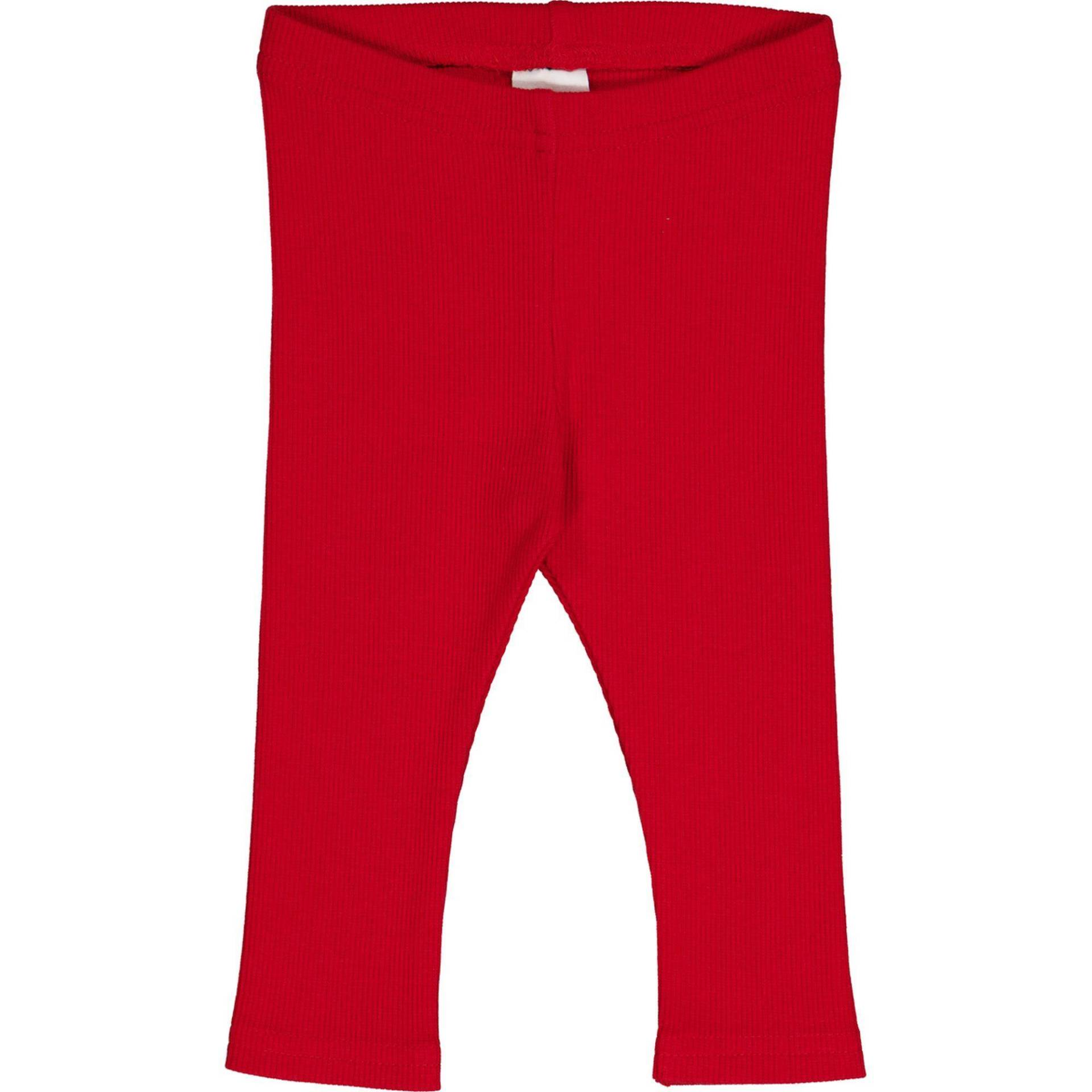 Babyleggings Unisex Rot Bunt 68 von Fred`s World by Green Cotton