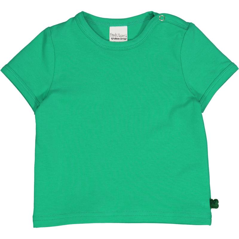 Babyshirt Unisex Rasengrün 86 von Fred`s World by Green Cotton