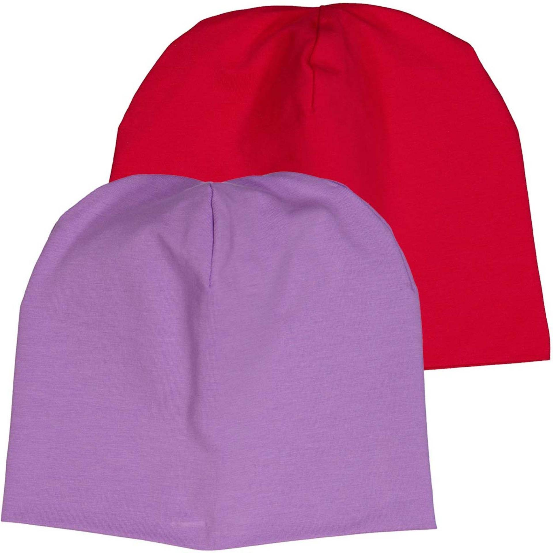 Beanie 2er-pack Jungen Lavendel 104-110 von Fred`s World by Green Cotton