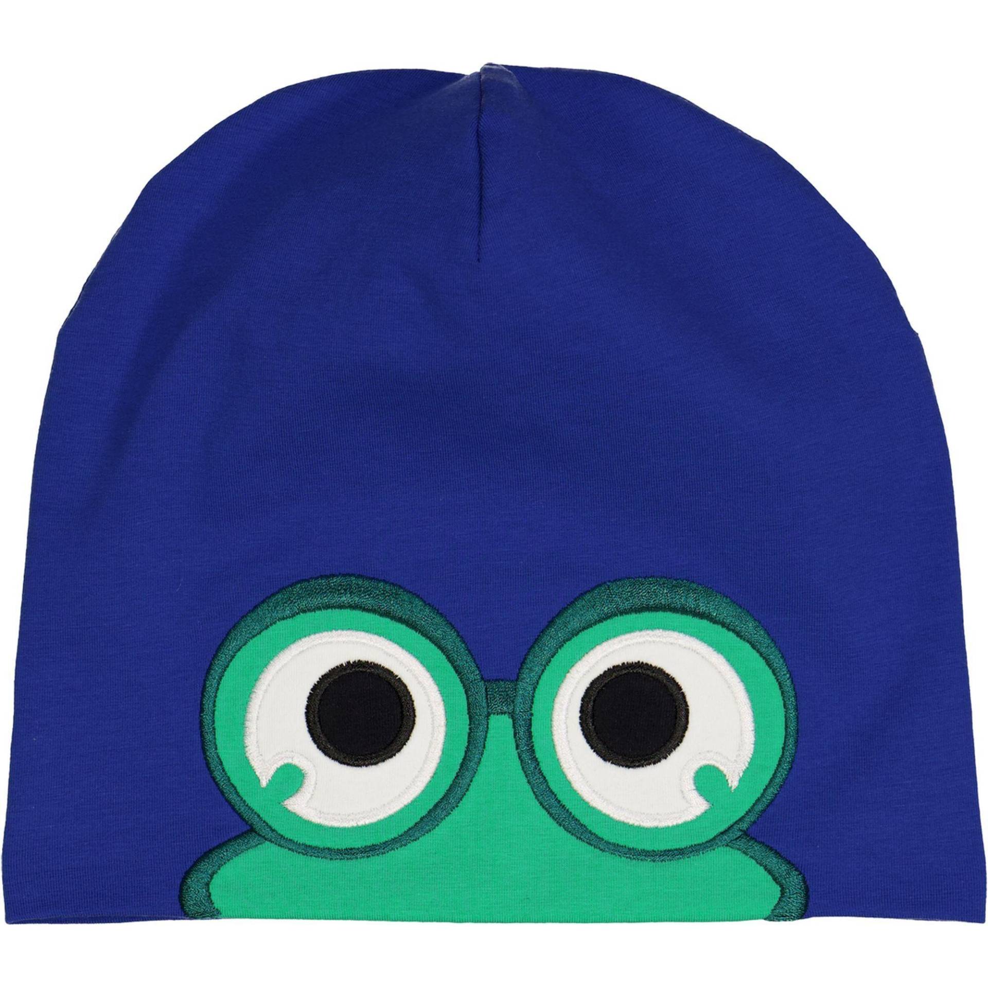 Beanie Jungen Blau 104-110 von Fred`s World by Green Cotton