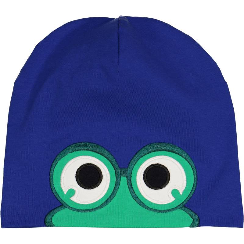 Beanie Jungen Blau 116-122 von Fred`s World by Green Cotton