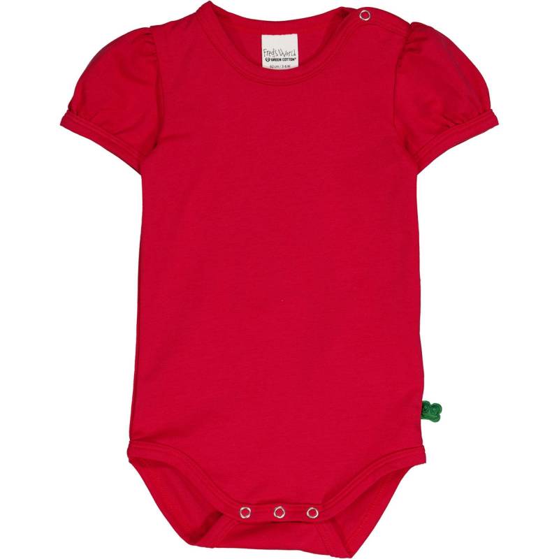 Kurzarmbody Unisex Rot Bunt 56 von Fred`s World by Green Cotton