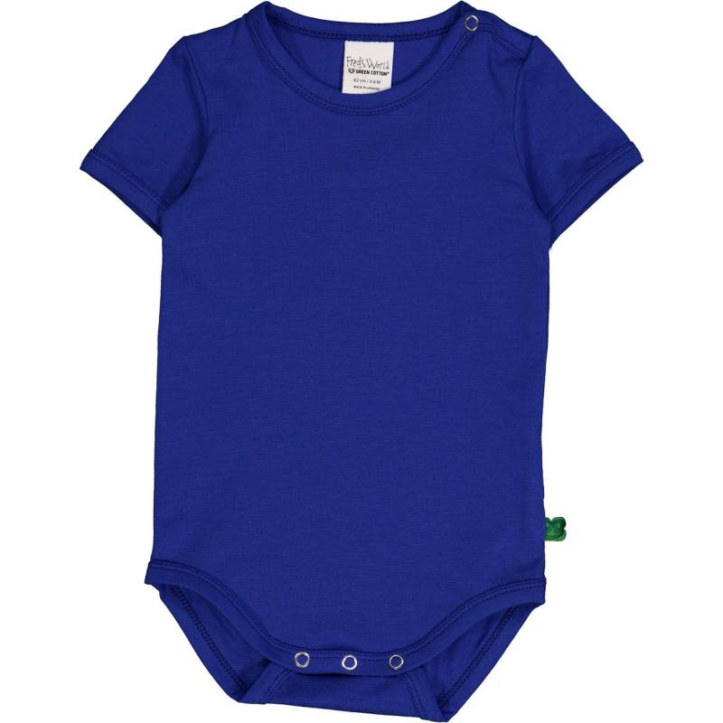 Kurzarmbody Unisex Blau 56 von Fred`s World by Green Cotton