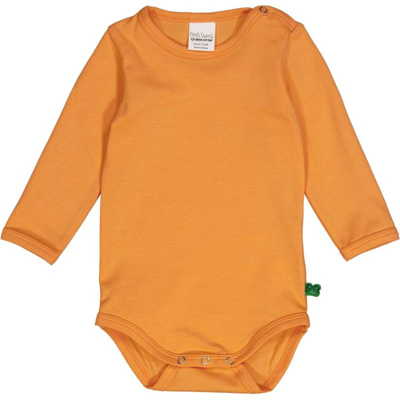 Langarmbody Unisex Rot Bunt 56 von Fred`s World by Green Cotton