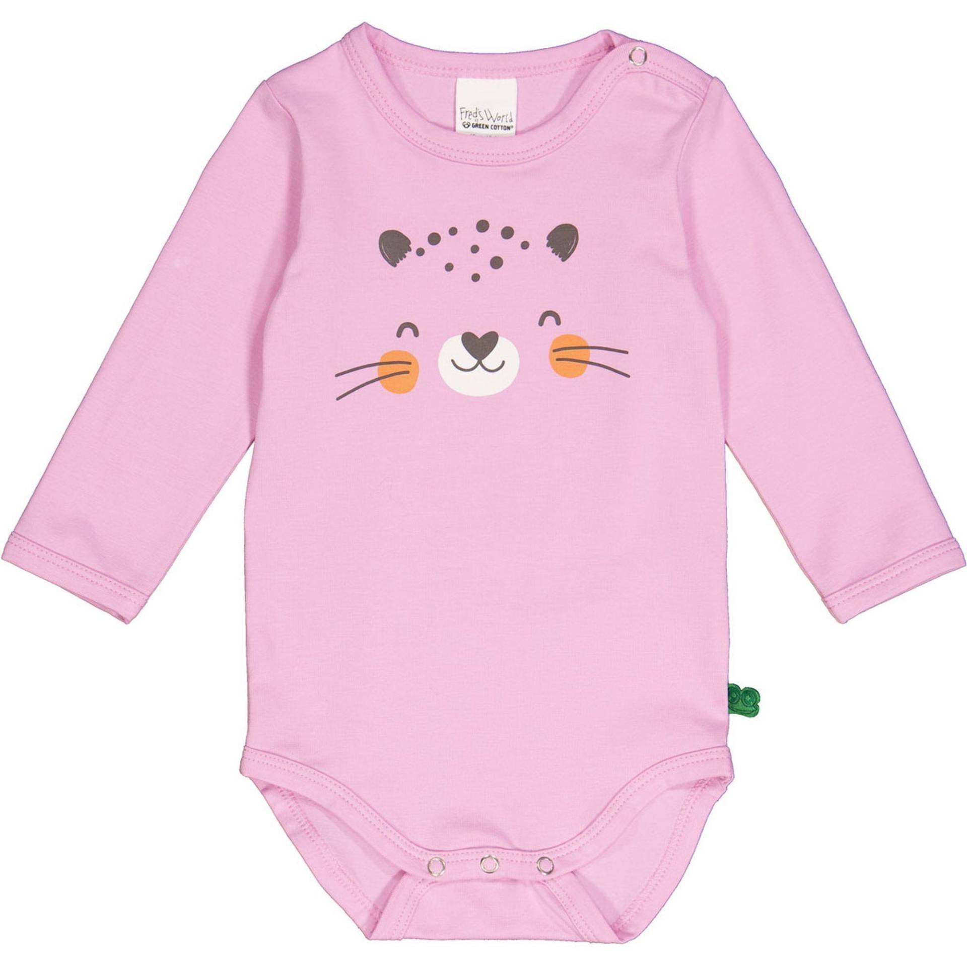 Langarmbody Unisex Rosa 56 von Fred`s World by Green Cotton