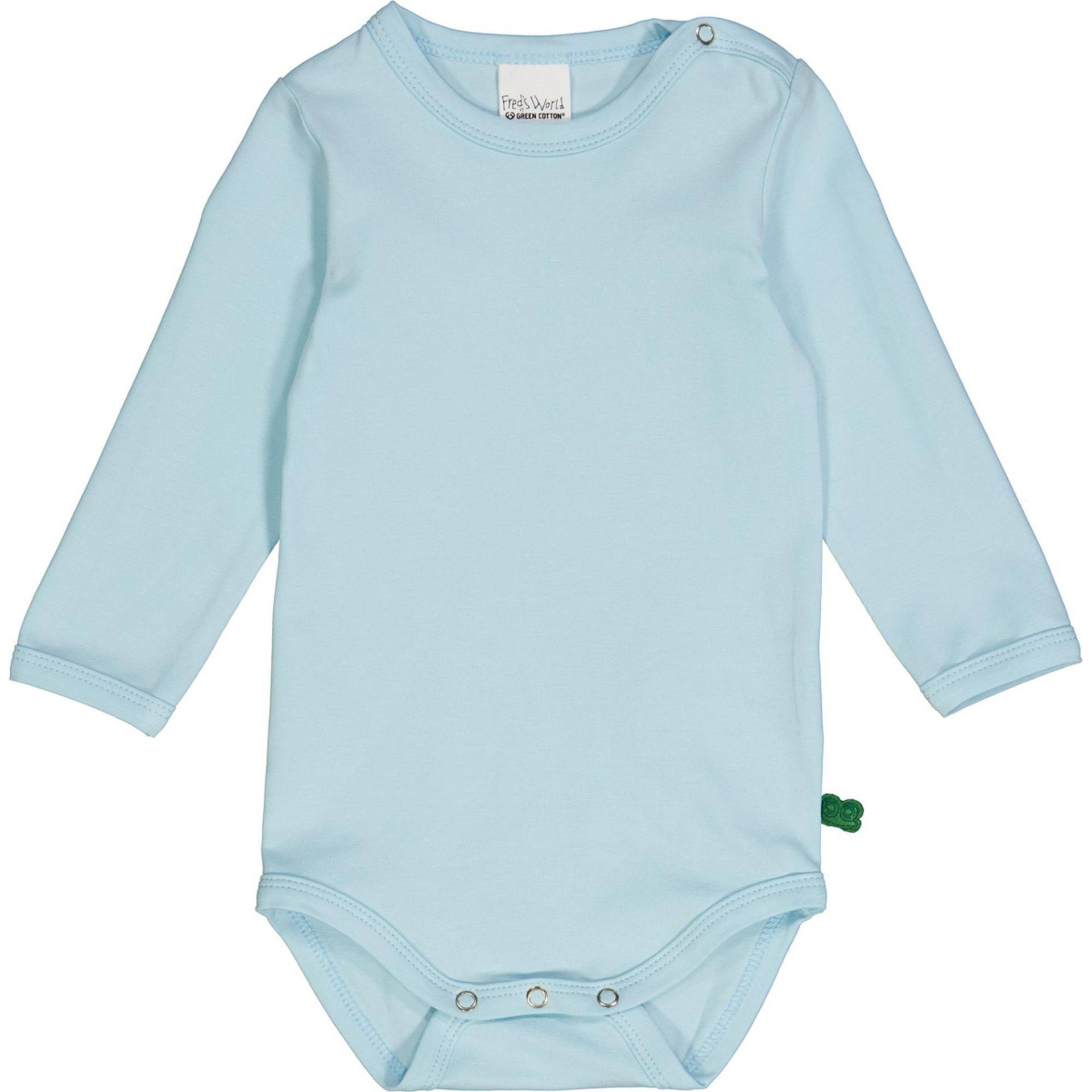 Langarmbody Unisex Blau 56 von Fred`s World by Green Cotton