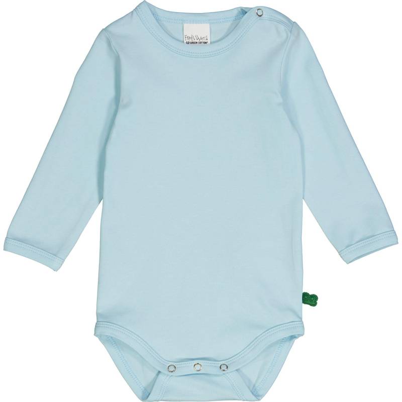 Langarmbody Unisex Blau 74 von Fred`s World by Green Cotton