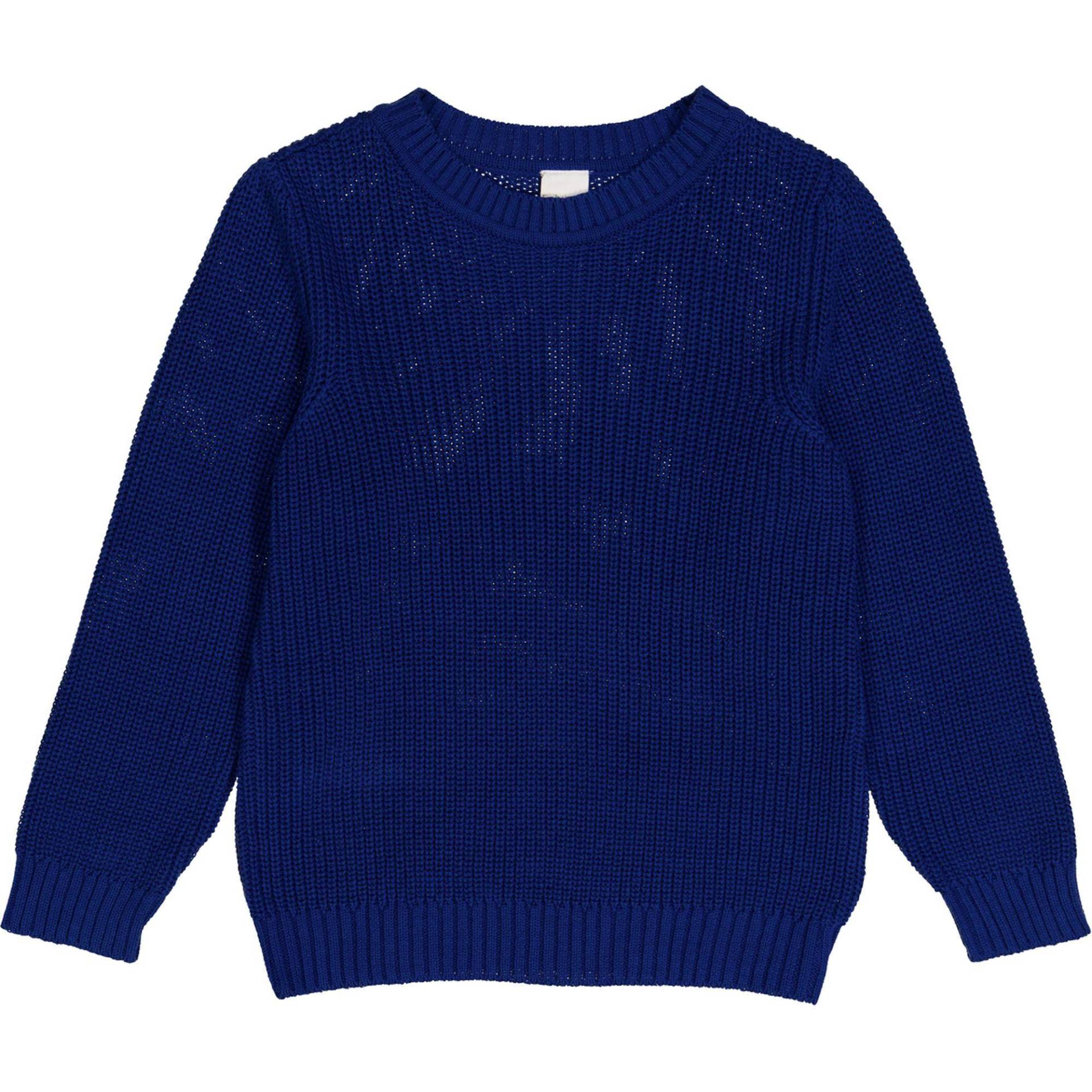 Strickpullover Unisex Blau 116 von Fred`s World by Green Cotton