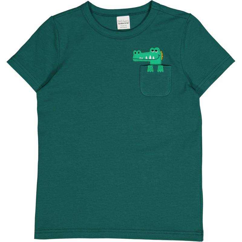 T-shirt Unisex Gelb Bunt 140 von Fred`s World by Green Cotton