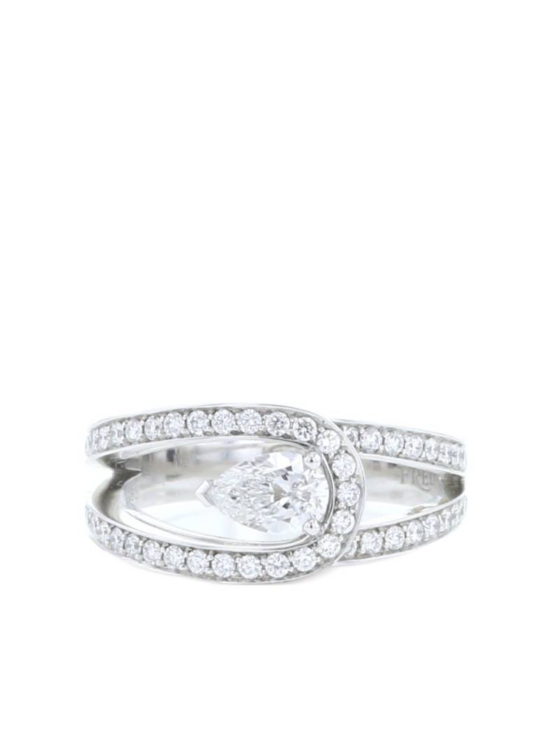 Fred pre-owned white gold Lovelight diamond ring - Silver von Fred