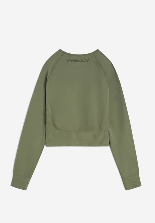 Freddy Seamless Long Sleeve T Langarmshirt olive von Freddy