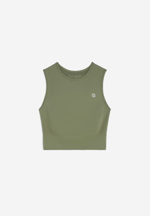 Freddy Seamless Sport Top Top olive von Freddy