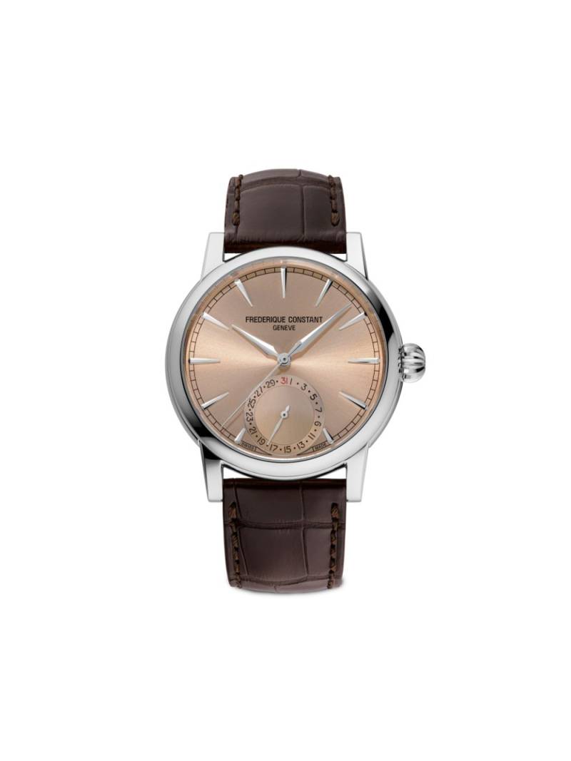 Frederique Constant Classic Date Manufacture 40mm - Pink von Frederique Constant