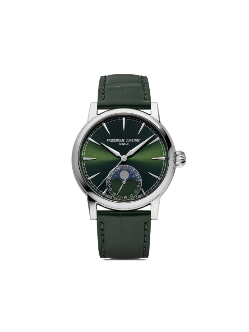 Frederique Constant Classic Moonphase Date Manufacture 40mm - Green von Frederique Constant