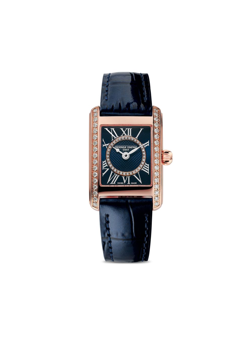 Frederique Constant Classics Carrée Ladies 23mm - Pink von Frederique Constant