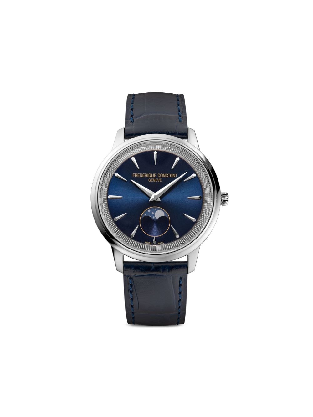 Frederique Constant Classics Moneta Moonphase 37mm - Blue von Frederique Constant