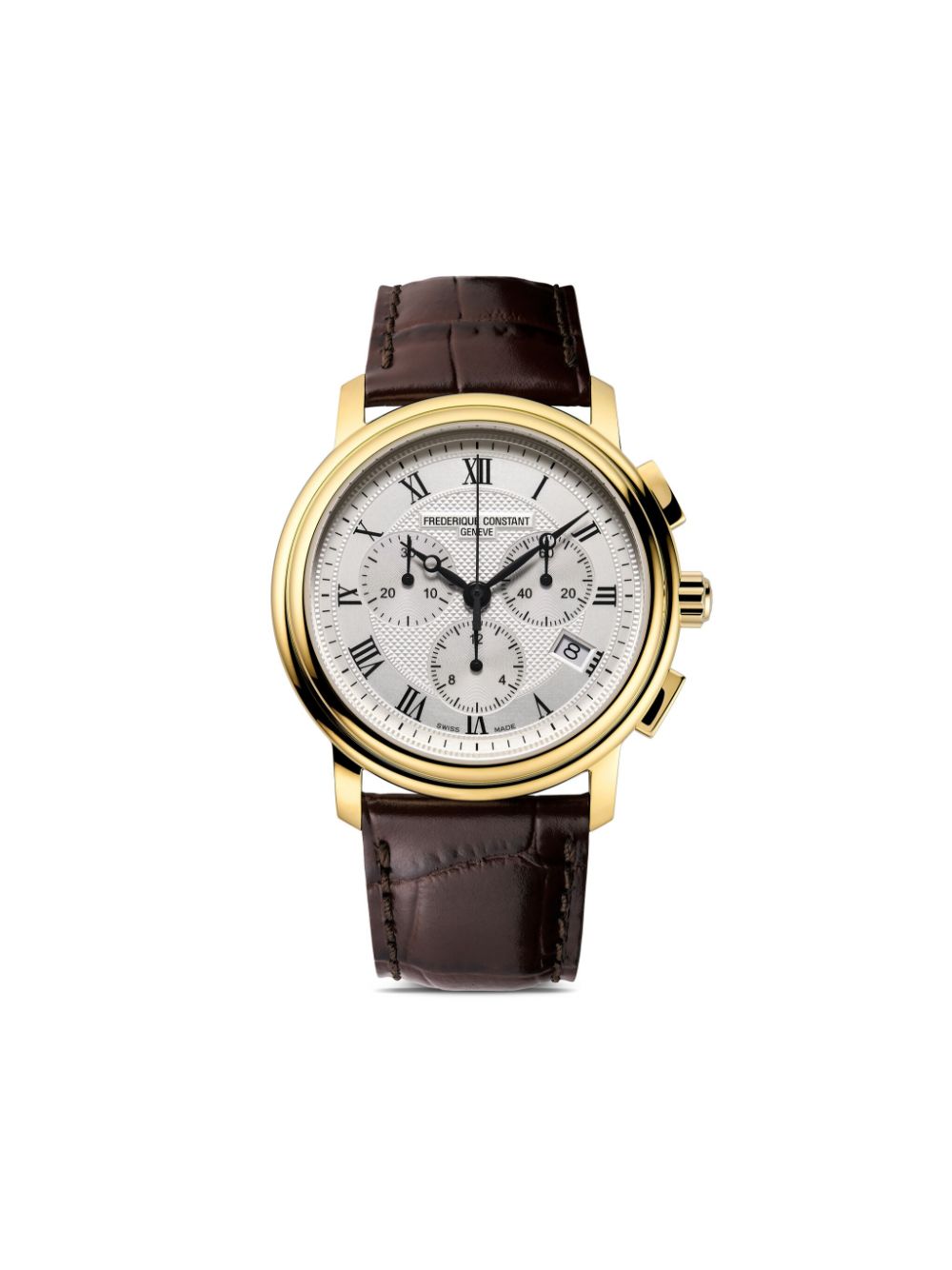 Frederique Constant Classics Quartz Chronograph 40mm - Silver von Frederique Constant