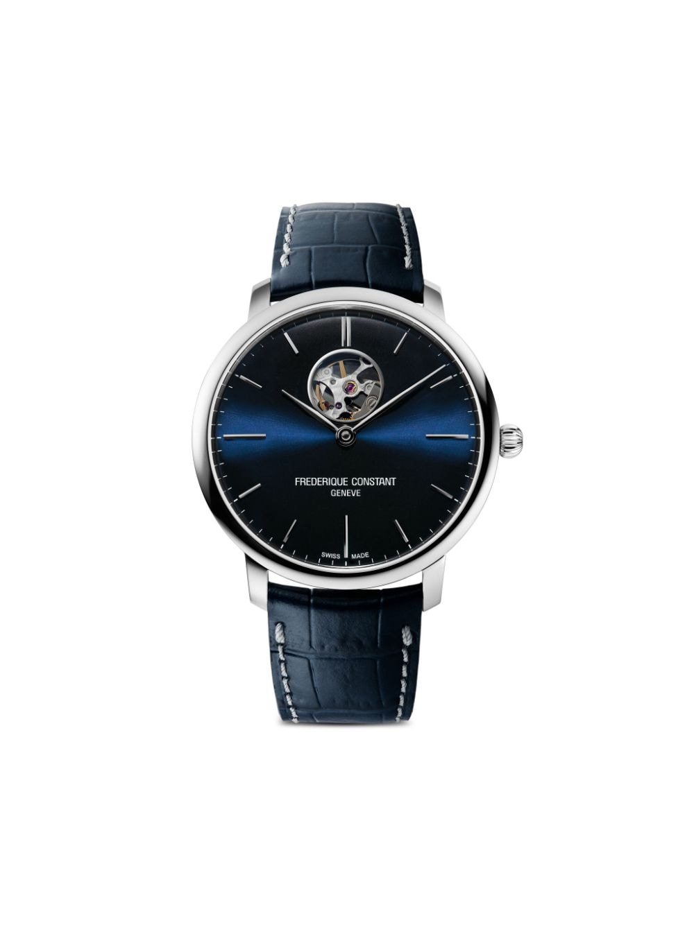 Frederique Constant Classics Slimline Heart Beat Automatic 40mm - Blue von Frederique Constant