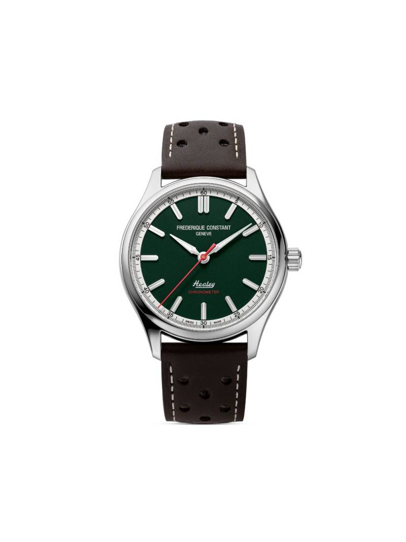 Frederique Constant Classics Vintage Rally Healey Automatic COSC 40mm - Green von Frederique Constant