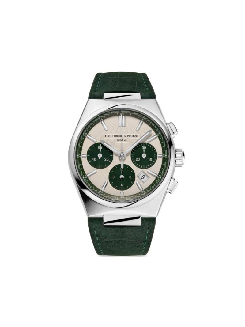 Frederique Constant Highlife Chronograph Automatic 41mm - Green von Frederique Constant