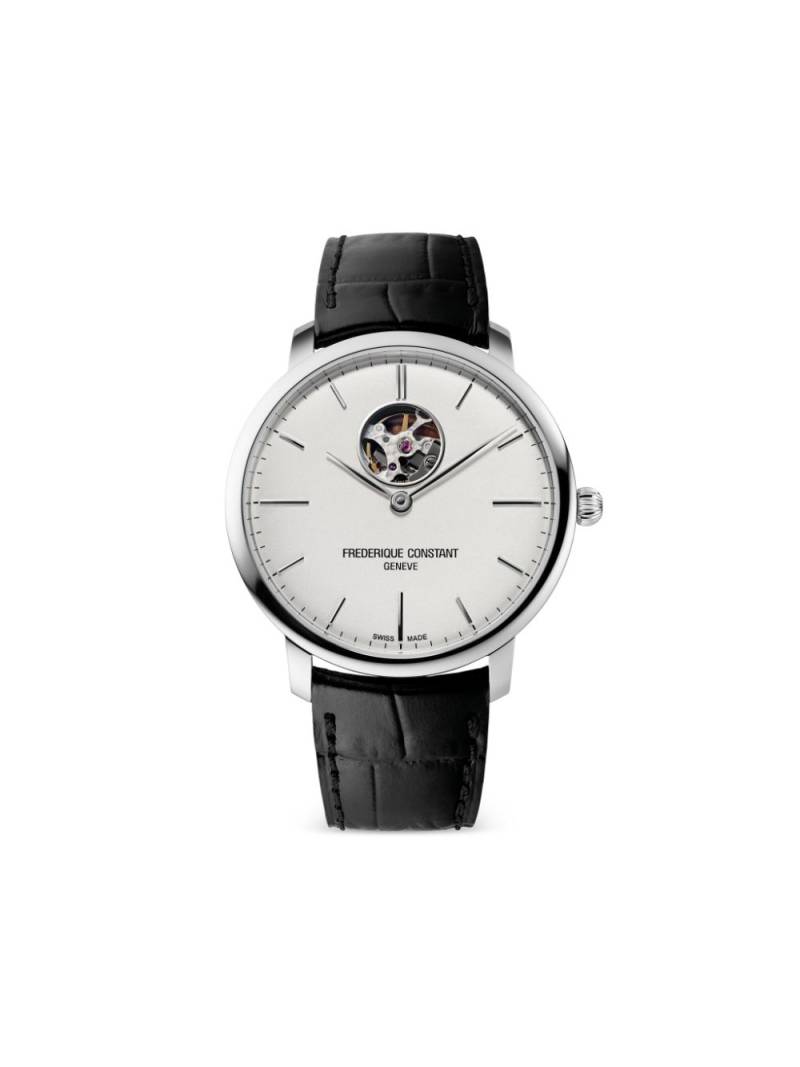 Frederique Constant Classics Slimline Heart Beat Automatic 40mm - White von Frederique Constant