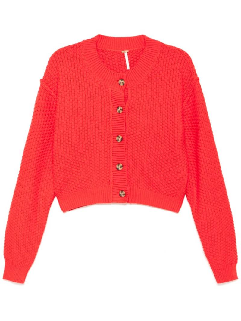 Free People Lila cardigan - Red von Free People