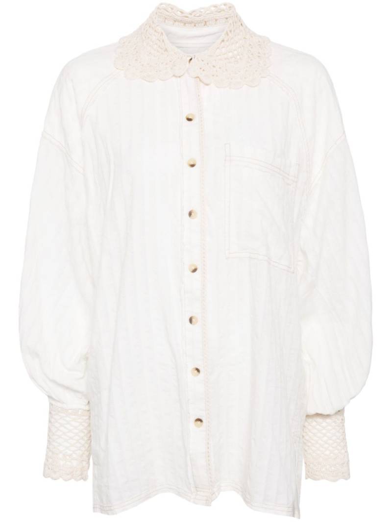 Free People Rhiannon shirt - White von Free People