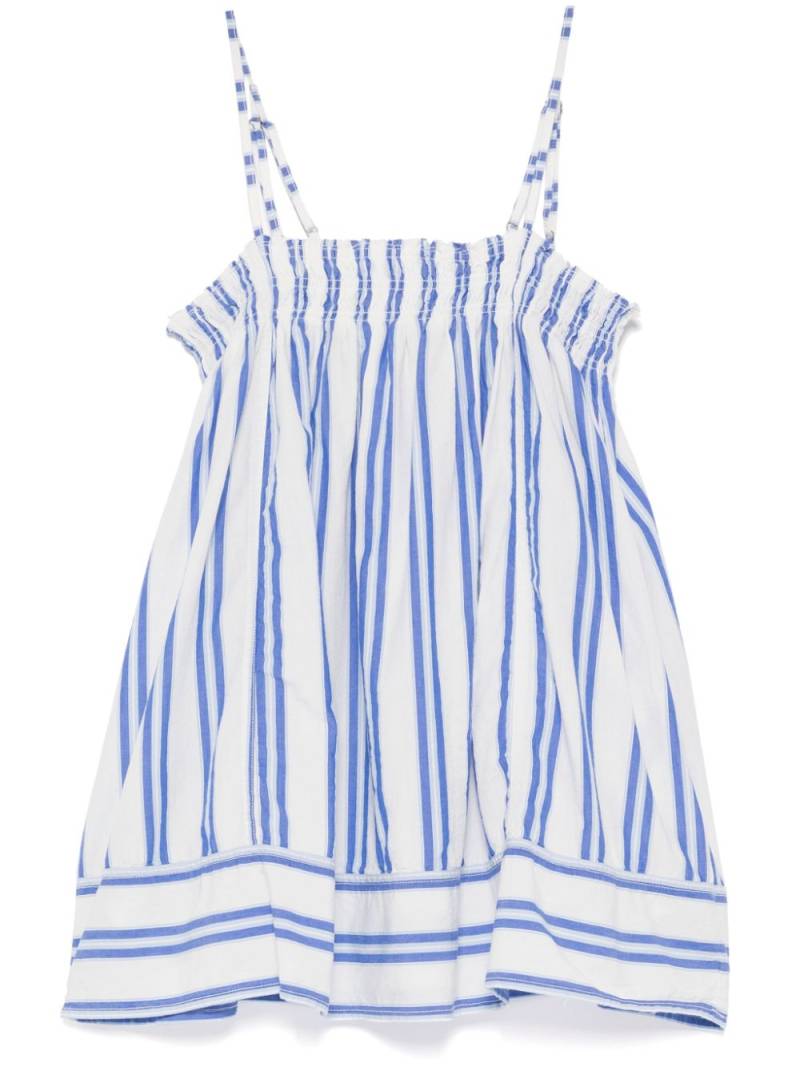 Free People pajama party stripe tunic - Blue von Free People