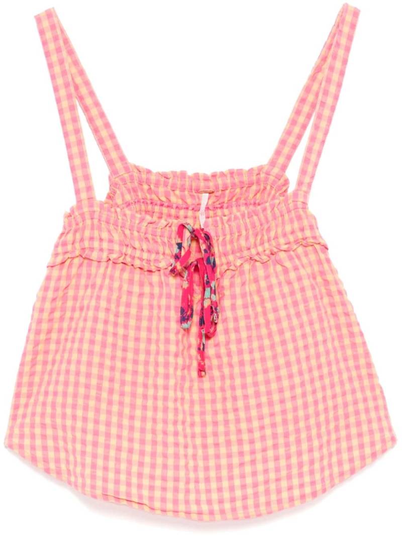 Free People picnic party top - Pink von Free People