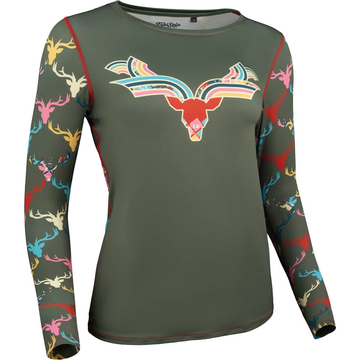 FreiSein Damen BrightAntlers Longsleeve von FreiSein