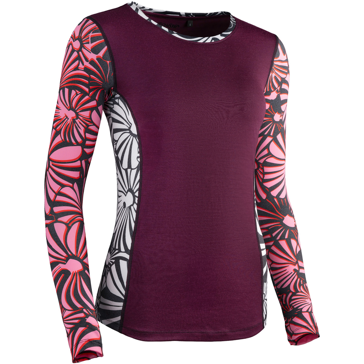 FreiSein Damen TwistedBlackEye Merino Longsleeve von FreiSein