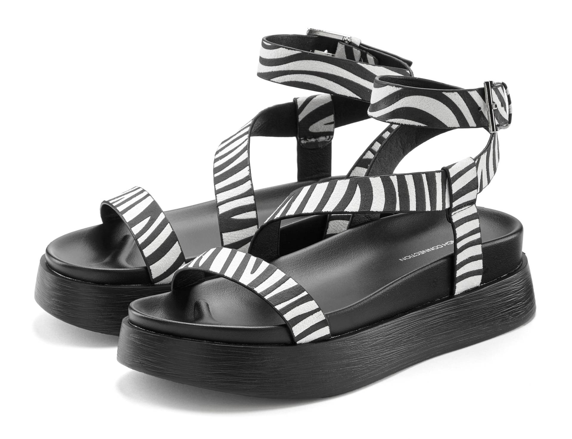 French Connection Sandale, Sommerschuh, Sandalette, offener Schuh, Pantolette von French Connection