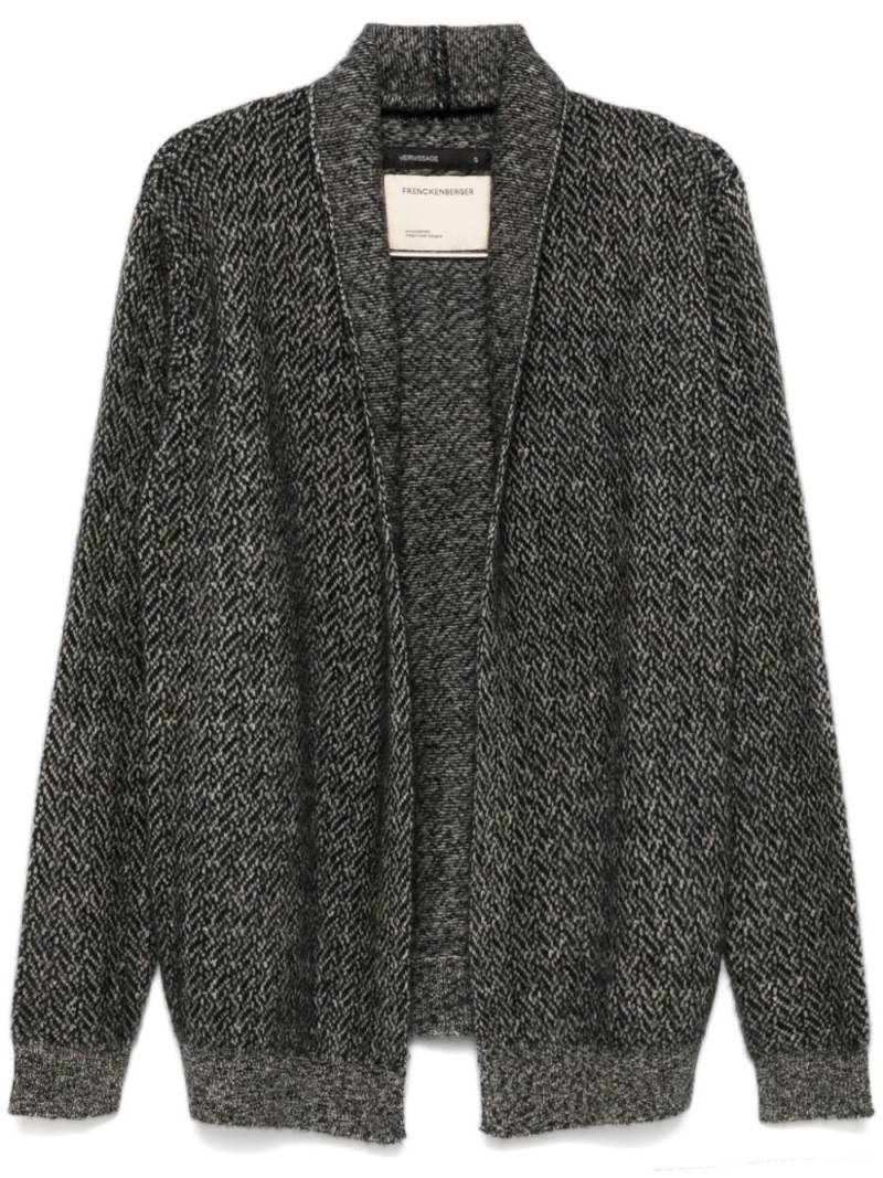 Frenckenberger Hanza cardigan - Black von Frenckenberger