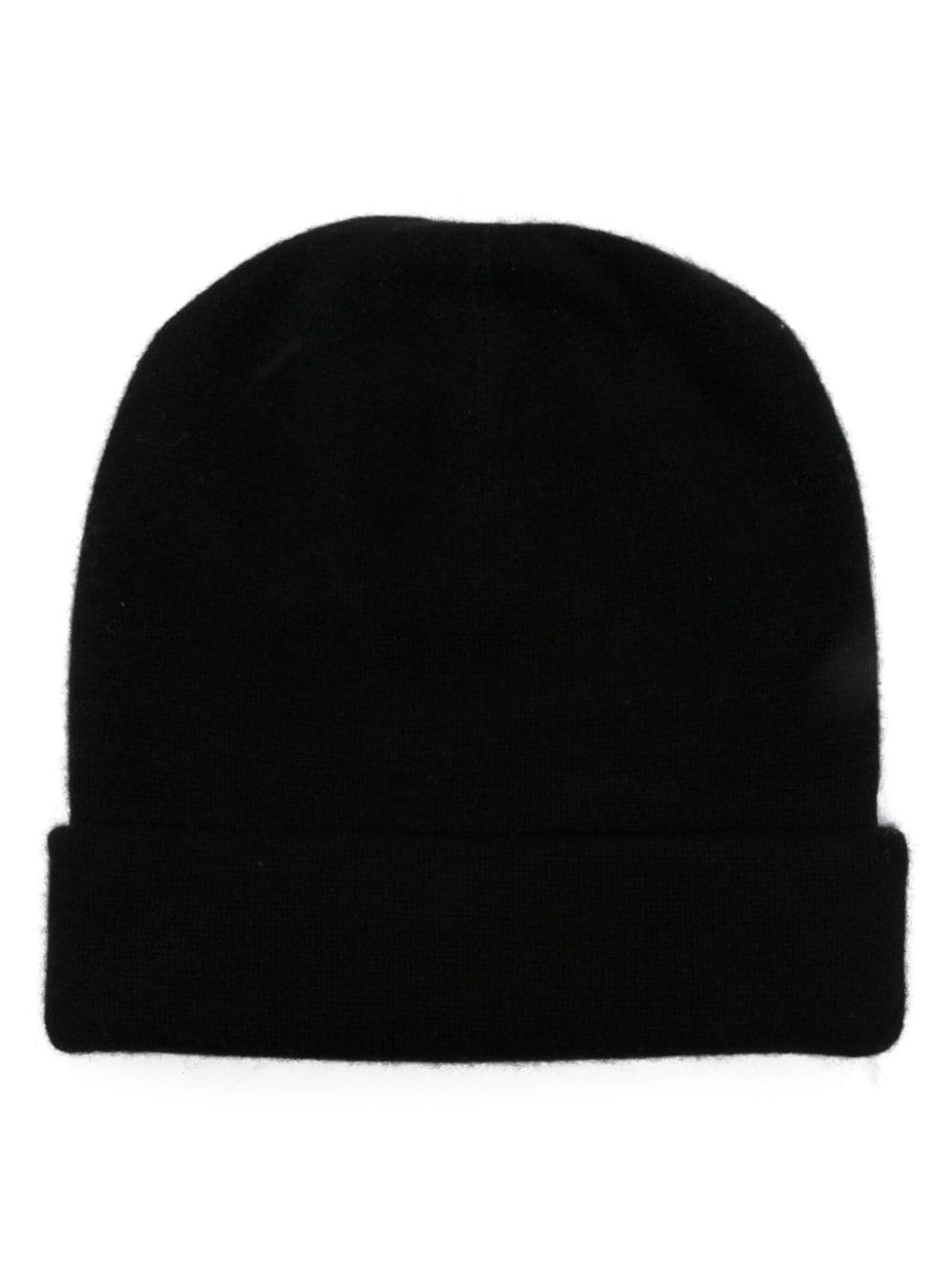 Frenckenberger cashmere beanie hat - Black von Frenckenberger